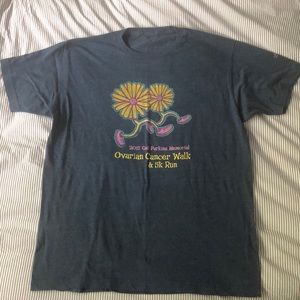 T-shirt ‘ovarian cancer walk’